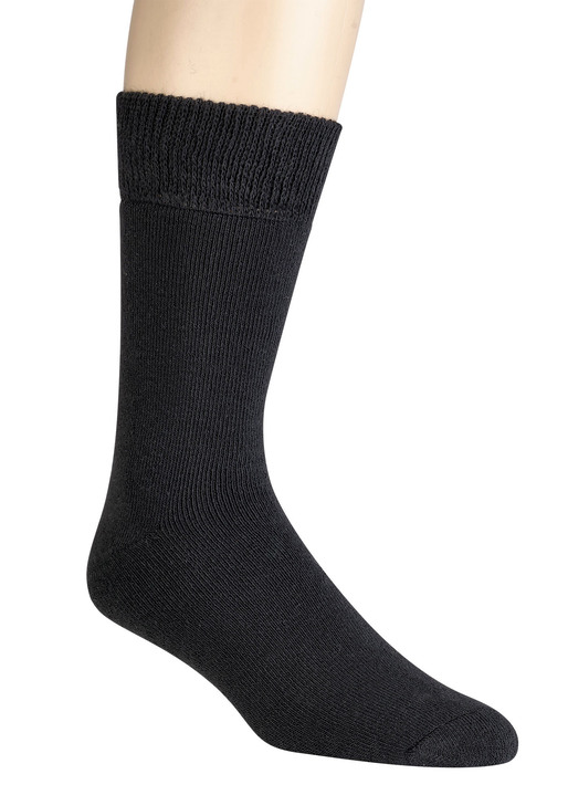 Strümpfe - Alpaka-Socken, 3er-Set, in Größe 001 bis 003, in Farbe SCHWARZ Ansicht 1