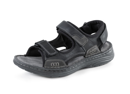 GINO GALANTE, komfortable Herren-Trekkingsandalen, aus Leder