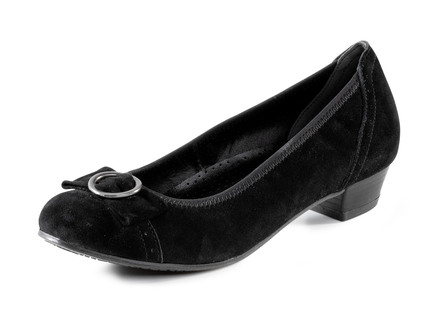 Andrea Conti, schicke Damen-Pumps, mit Gummizug