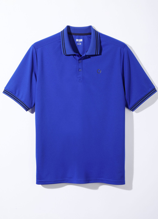 Sport- & Freizeitmode - „LPO“-Poloshirt in 4 Farben, in Größe 048 bis 062, in Farbe ROYALBLAU Ansicht 1