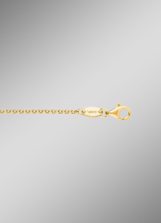 Engelsrufer  - Engelsrufer Erbskette aus vergoldetem Silber, in Farbe  Ansicht 1