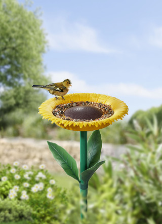 Vogelfutterstation Sonnenblume