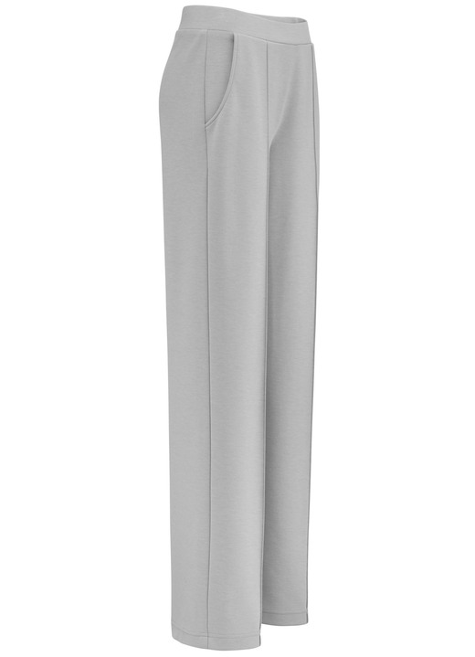 Hosen - Hose in modischer Weite, in Größe 018 bis 052, in Farbe GRAU Ansicht 1