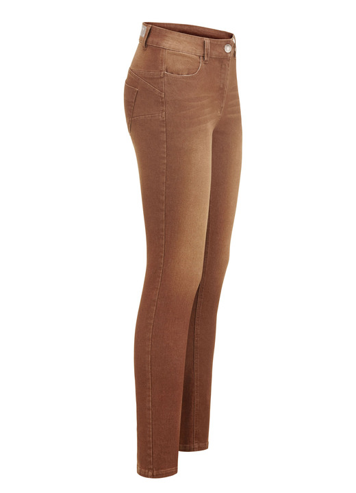 Damenmode - Jeans mit Push-up-Effekt, in Größe 017 bis 050, in Farbe CAMEL Ansicht 1