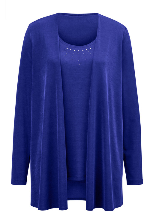 Shirts - Hinreißendes Twin-Set Shirts - Hinreißendes Twin-Set, in Größe 038 bis 056, in Farbe ROYALBLAU