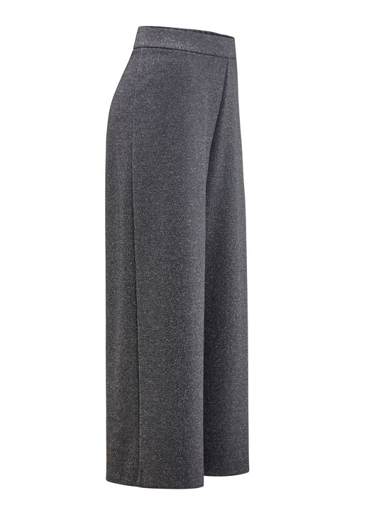 Klaus Modelle - Culotte in Schlupfform, in Größe 018 bis 054, in Farbe SCHWARZ-SILBERFARBEN Ansicht 1