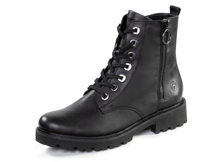 Stiefel & Stiefeletten - Remonte, modische Damen-Stiefeletten, Weite G, mit herausnehmbarem Fußbett, in Größe 036 bis 042, in Farbe SCHWARZ Ansicht 1