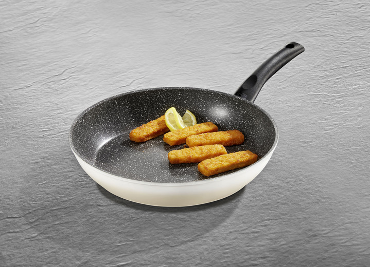 Töpfe, Pfannen & Bräter - STONELINE® Pfannen-Set, 3-teilig, in Farbe CREME Ansicht 1
