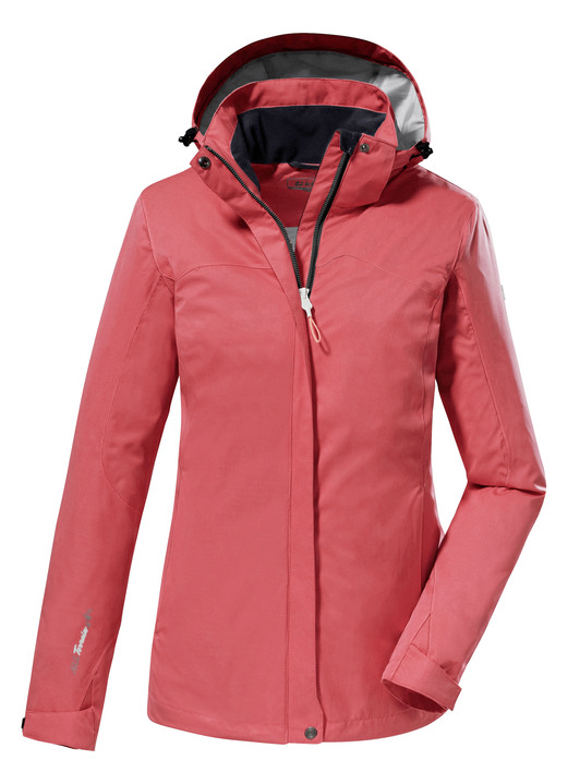 Aktiv- und Sportmode - Moderne Funktionsjacke für Damen , in Größe 036 bis 054, in Farbe PINK Ansicht 1