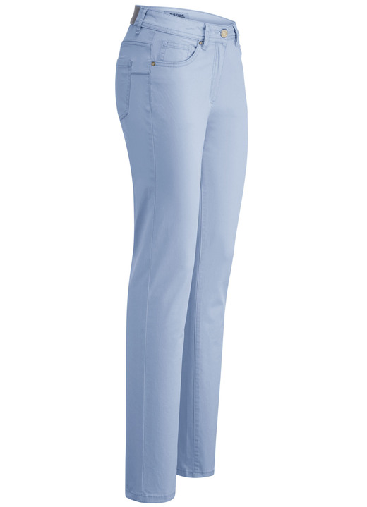 Hosen - Jeans mit Push-up-Effekt, in Größe 018 bis 052, in Farbe HELLBLAU Ansicht 1