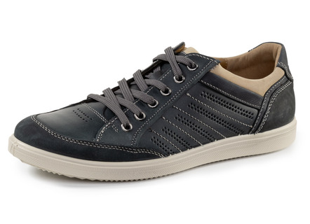 GINO Galante Sneaker mit Kontrast-Besätzen und Zierlochung
