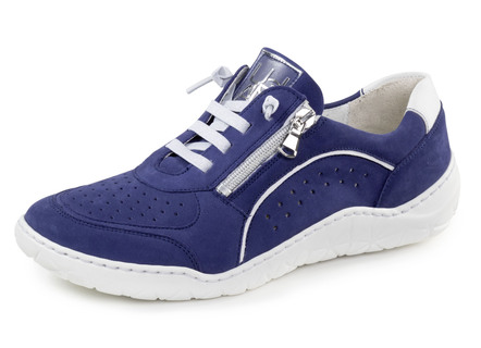 Waldläufer Sneaker mit Perforation