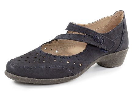 ELENA EDEN Pumps aus dezent schattiertem Nubukleder