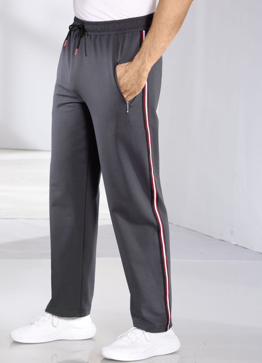Sport- & Freizeitmode - Freizeithose von „Plantier“, in Größe 024 bis 062, in Farbe DUNKELGRAU Ansicht 1