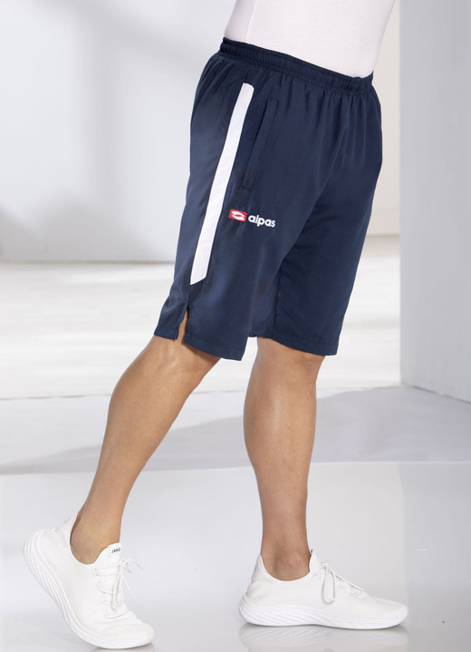 Sport- & Freizeitmode - Shorts von „alpas“, in Größe 3XL (58) bis XXL (56), in Farbe MARINE Ansicht 1