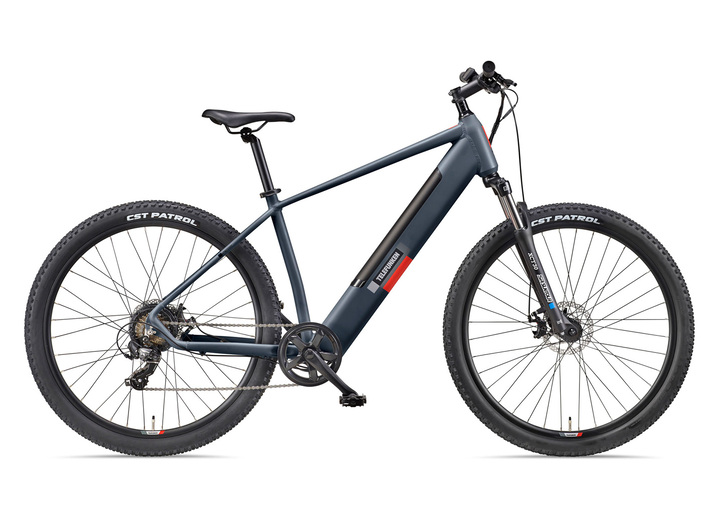 Mobilität - Perfekt für Ihre Freizeit: E-Mountainbike von Telefunken, in Farbe GRAU-GRANIT Ansicht 1