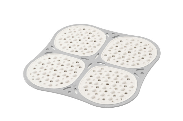 Hilfsmittel - Massage-Duschmatte RELAX , in Farbe WEISS Ansicht 1