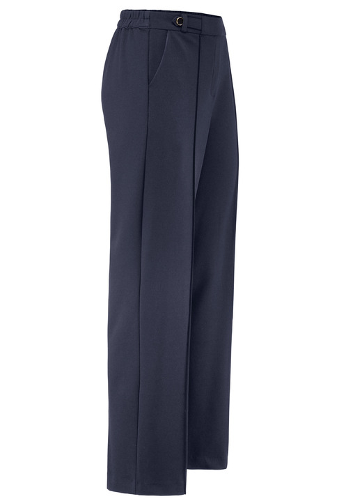 Hosen - Hose in modischer Weite, in Größe 019 bis 054, in Farbe MARINE Ansicht 1