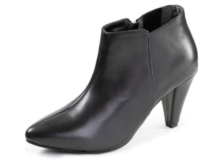 Stiefel & Stiefeletten - Andrea Conti, trendige Damen-Stiefeletten, mit Reißverschluss, in Größe 036 bis 042, in Farbe SCHWARZ Ansicht 1