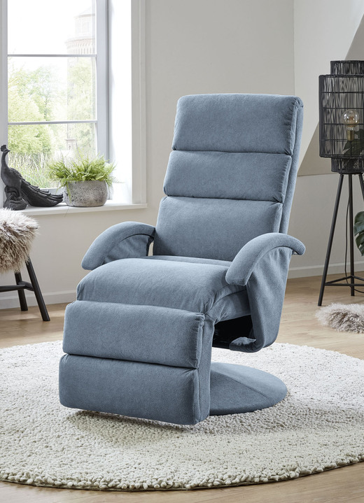 TV- & Relaxsessel - Bequemer Relaxsessel, in Farbe BLAU Ansicht 1