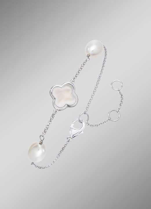 Halsketten & Armbänder - Armband aus Silber, in Farbe  Ansicht 1