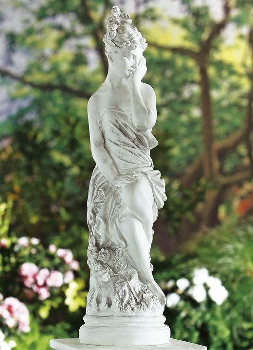 Gartendekoration - Figur Grazia, in Farbe WEIß
