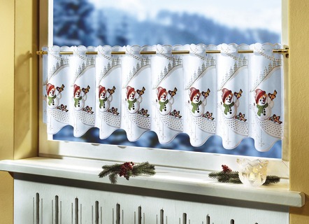 Kurzstore Schneemann und Vogel
