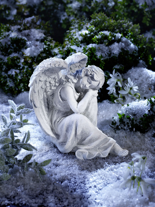 Gartendekoration - Engel, in Farbe  Ansicht 1