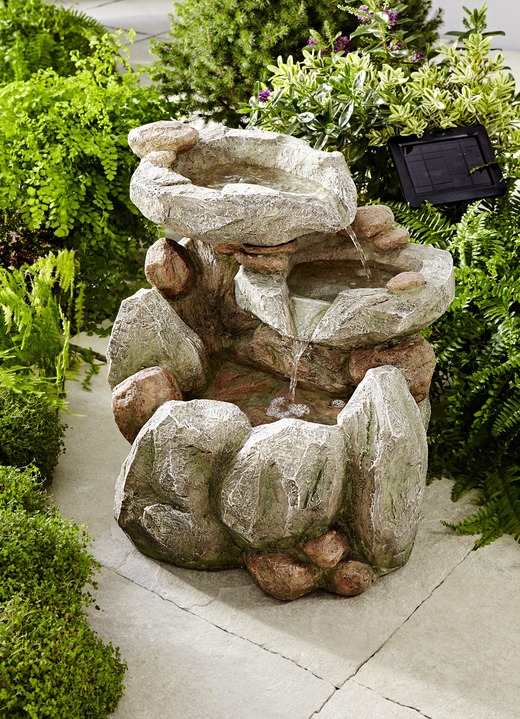 Solar Brunnen Felsen