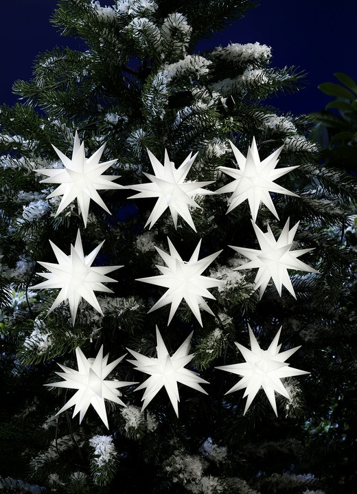 Weihnachten - LED-Sternenkette, in Farbe WEISS Ansicht 1