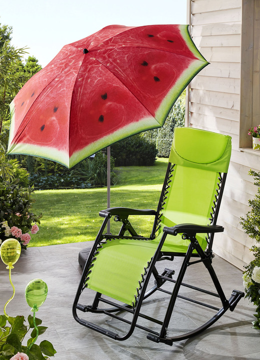 Sichtschutz & Sonnenschutz - Doppler Sonnenschirm, höhenverstellbar, in Farbe MELONE, in Ausführung Sonnenschirm „Melone