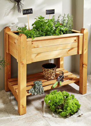 Hochbeet aus Kiefernholz
