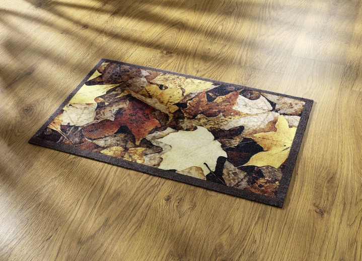 Fußmatten - Fußmatte Herbstlaub, in Farbe TERRA
