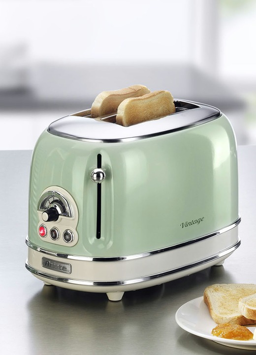 Küchengeräte - Ariete Toaster im Vintage-Design, in Farbe GRÜN Ansicht 1