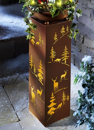 Weihnachtsdeko Hauseingang Breitet Festliche Stimmung Aus