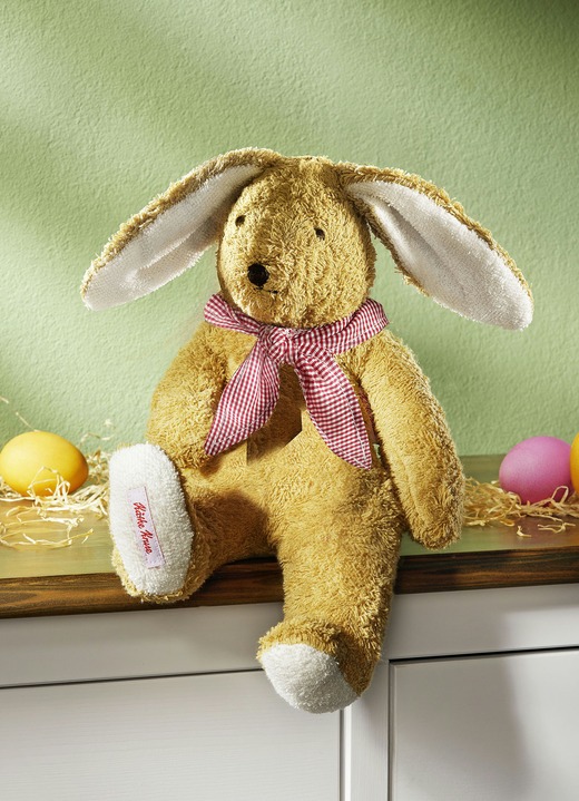 Geschenkideen - Hase Peter Silie aus Frottee, in Farbe BRAUN