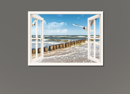 Leinwandbild Ostsee