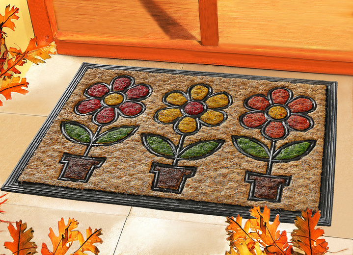 Fußmatten - Fußmatte aus 100% Kokos, in Farbe BUNT Ansicht 1