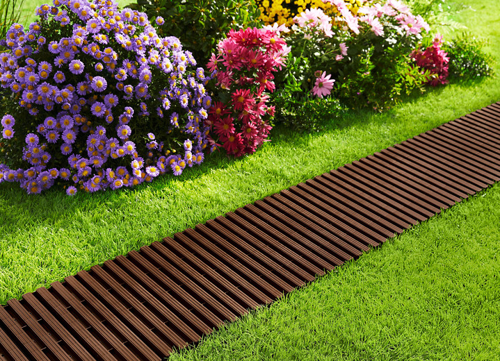 Gartenzubehör - Flexibel nutzbarer Rollweg, in Farbe BRAUN Ansicht 1