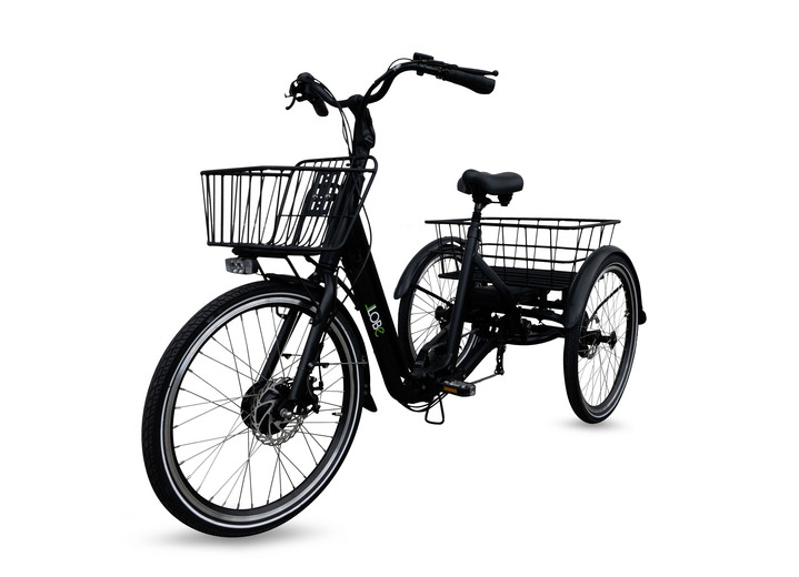 - Elektro-Dreirad mit herausnehmbaren Akku, in Farbe SCHWARZ Ansicht 1