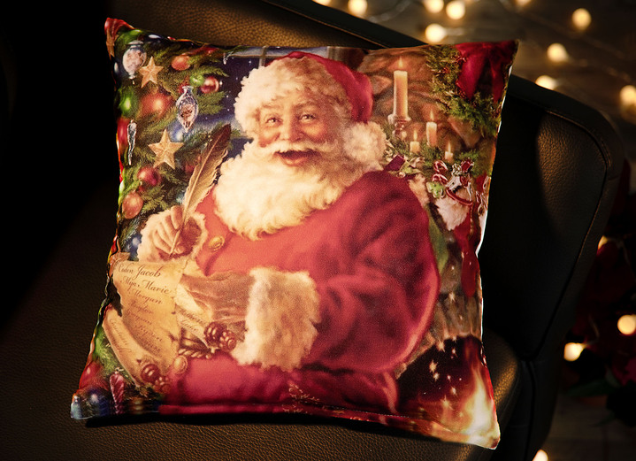 Weihnachtliche Dekorationen - Kissenbezug 
