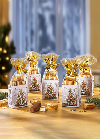 Weihnachtsbaum-Tütchen, 5er-Set