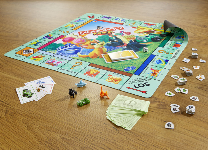 Geschenkideen - XL-Spielmatte Monopoly Junior, in Farbe BUNT Ansicht 1