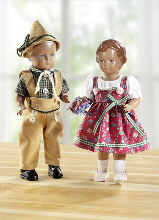 Puppen aus dem Traditionshaus Schildkröt