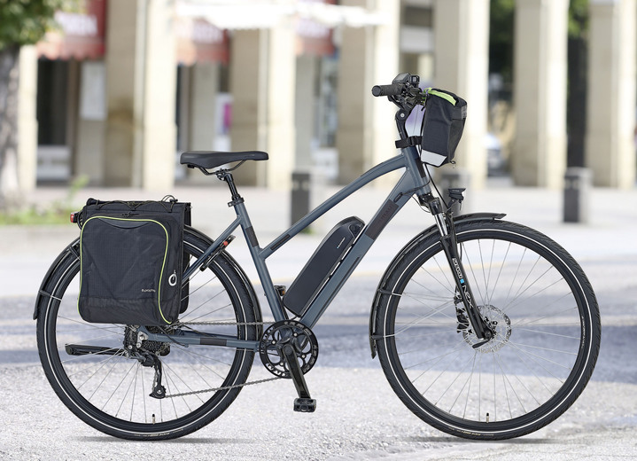 Elektromobilität - E-Trekking-Fahrrad aus der Didi Thurau-Edition, in Farbe GRAU Ansicht 1