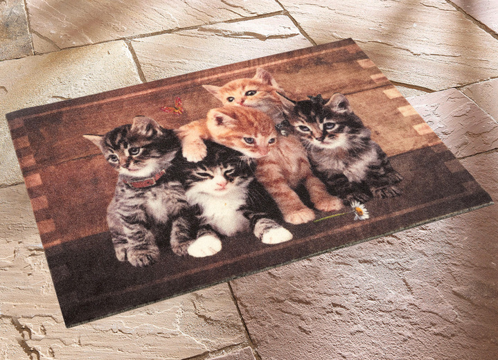 Fußmatten - Fußmatte Kätzchen, in Farbe BUNT