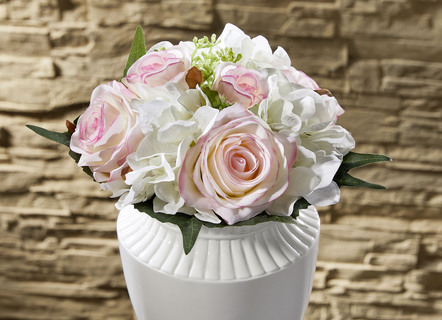 Rosen-Hortensien-Bouquet