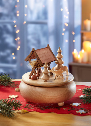 Zeidler Spieldose aus Holz