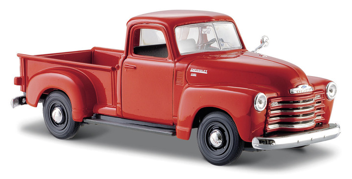 Geschenkideen - Chevrolet 3100 Pickup '50 von Maisto, in Farbe ORANGE