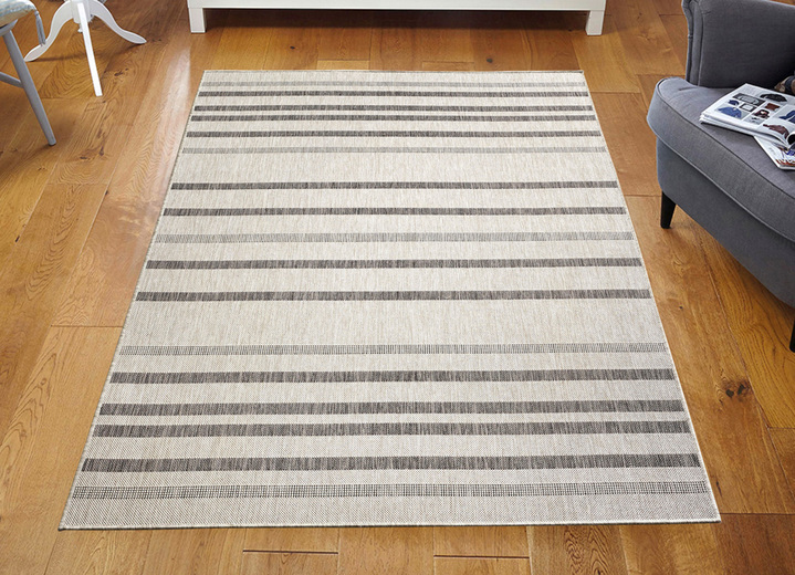- Brücken und Teppiche für den Innen- und Außenbereich, in Größe 111 (Brücke, 60x110 cm) bis 282 (Teppich, 200x290 cm), in Farbe HELLGRAU Ansicht 1
